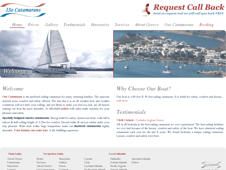 www.catamaransailcharters.com