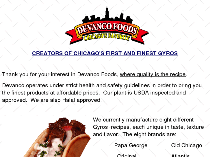 www.devancofoods.com