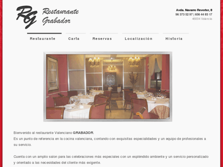 www.restaurantegrabador.com