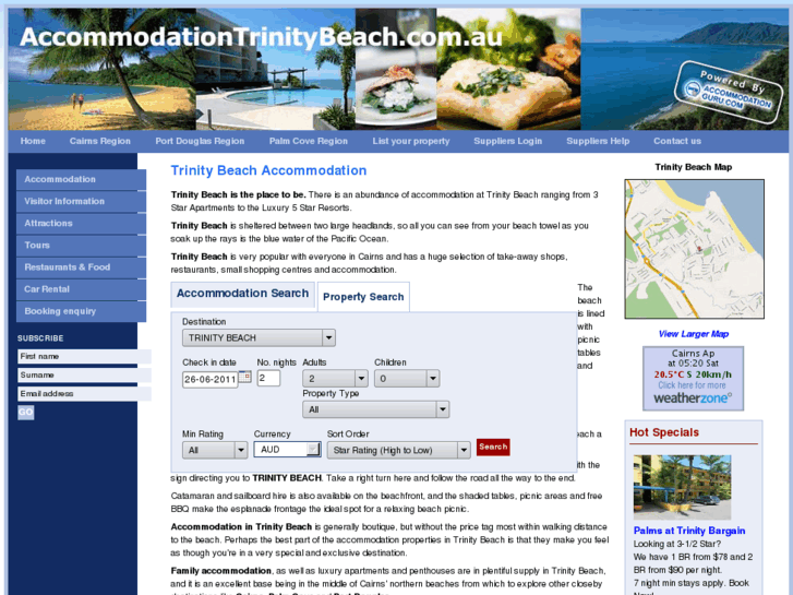 www.accommodationtrinitybeach.com.au