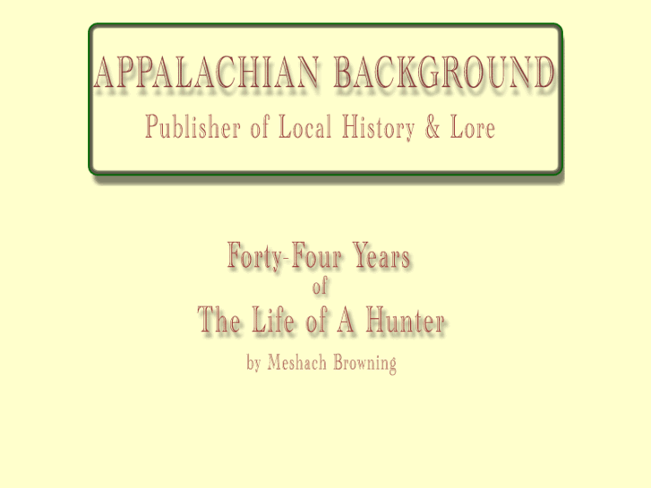 www.appalachianbackground.com