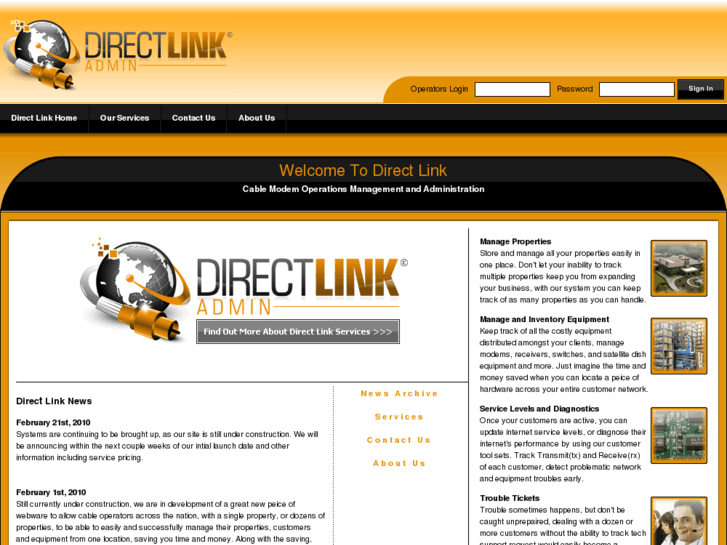 www.directlinkadmin.net