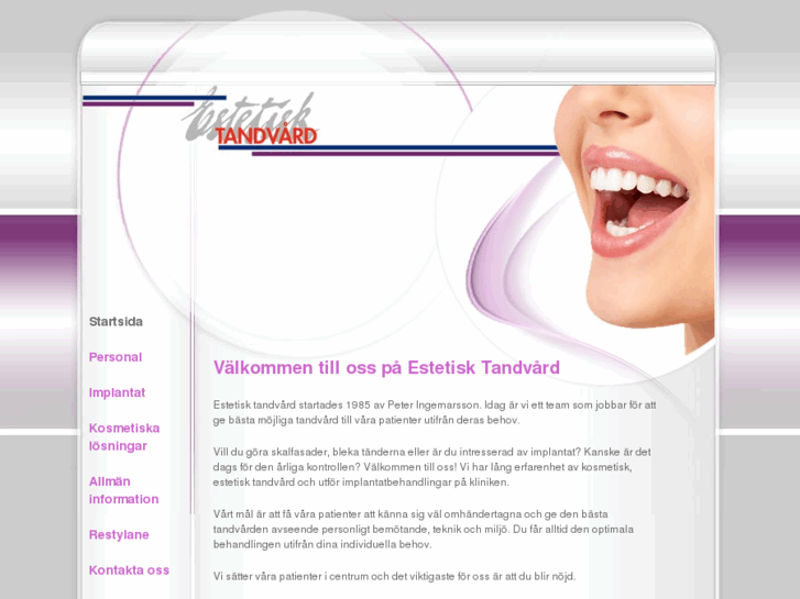 www.estetisktandvard.com