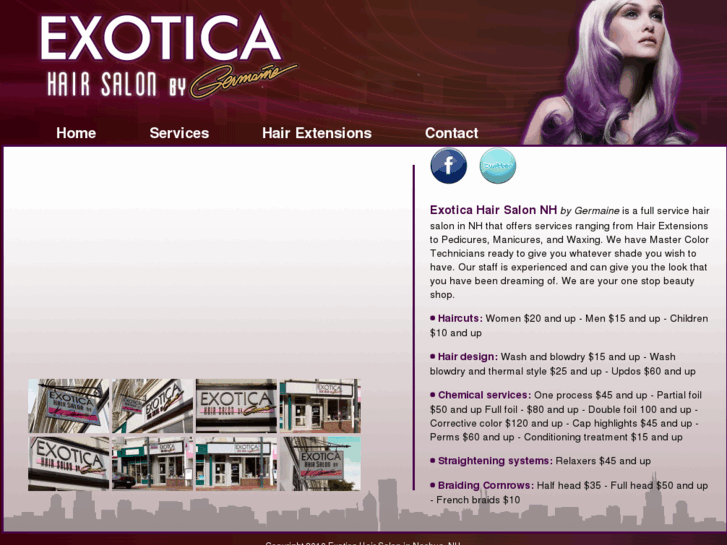 www.exoticahairsalon.com