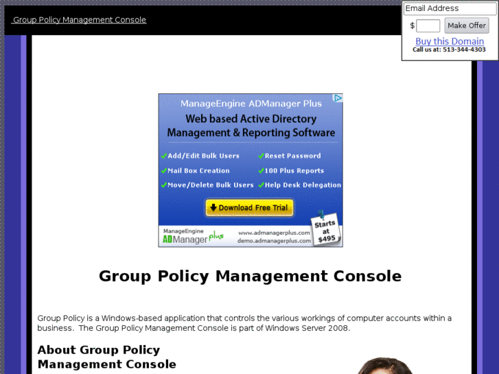 www.grouppolicymanagementconsole.com