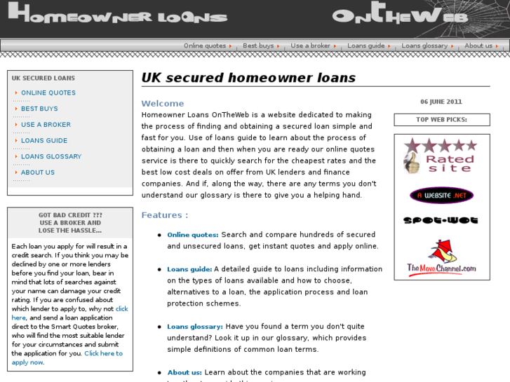 www.homeowner-loans-ontheweb.co.uk
