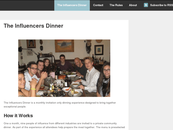 www.influencersdinner.com