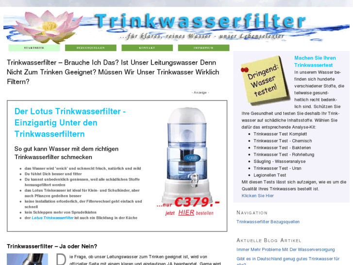 www.lotustrinkwasserfilter.de