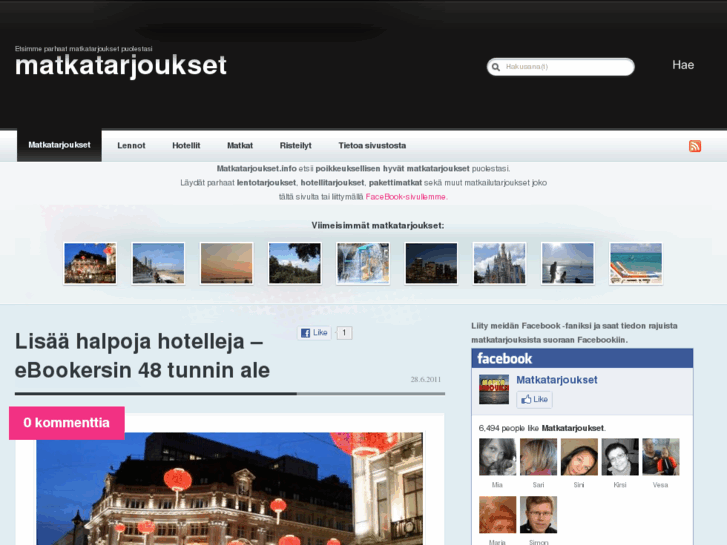 www.matkatarjoukset.info