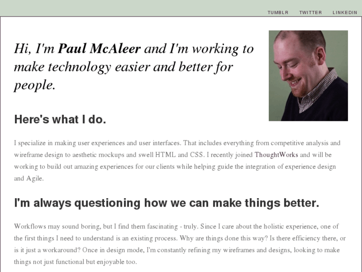 www.paulmcaleer.com