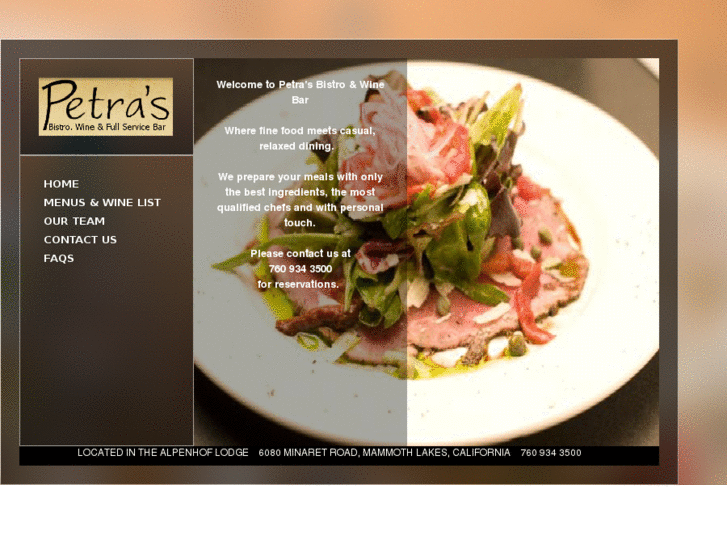 www.petrasbistro.com