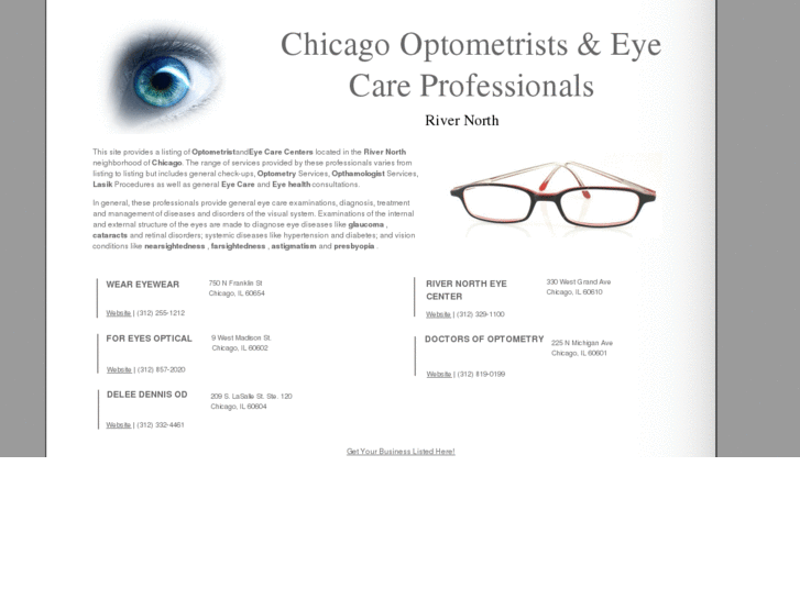 www.rivernorthoptometrist.com