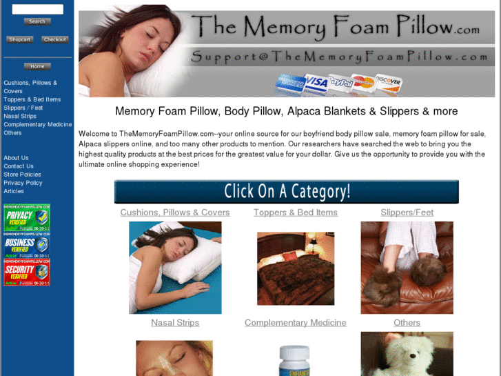 www.thememoryfoampillow.com