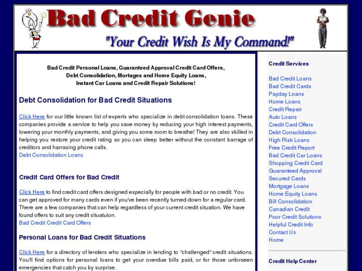 www.badcreditgenie.com