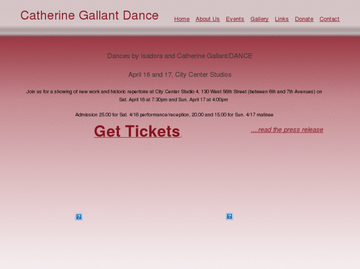www.catherinegallantdance.com
