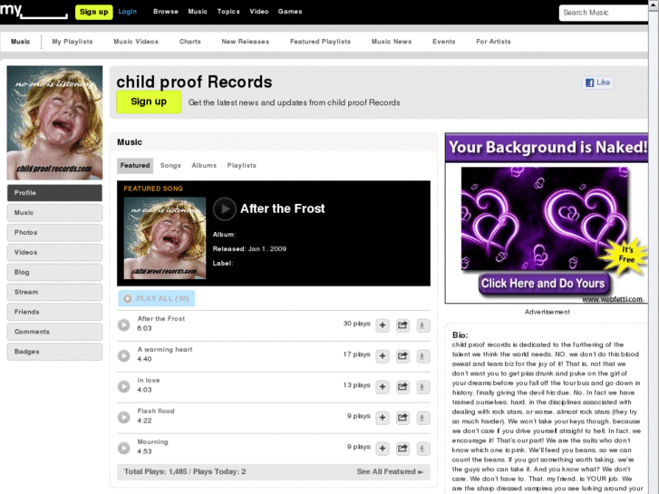 www.childproofrecords.com