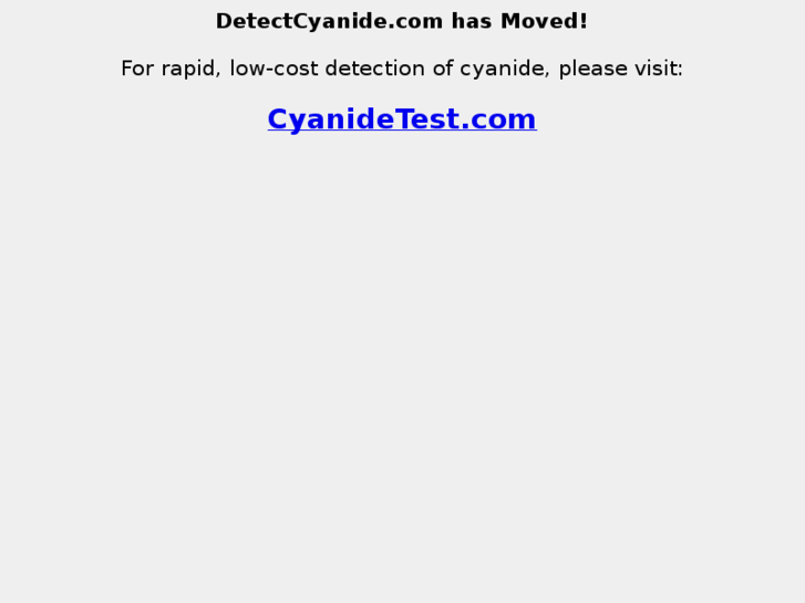 www.detectcyanide.com