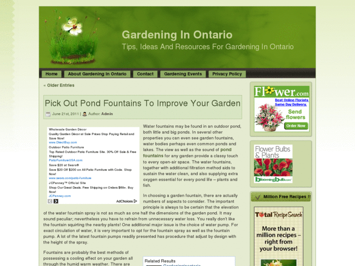 www.gardeninginontario.com