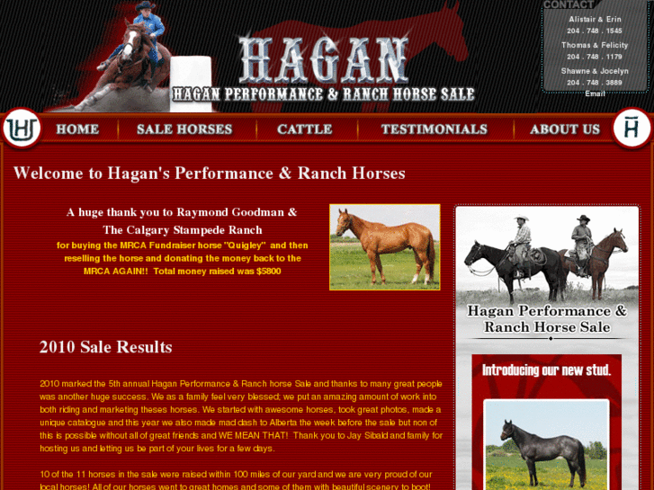 www.haganhorsesale.com