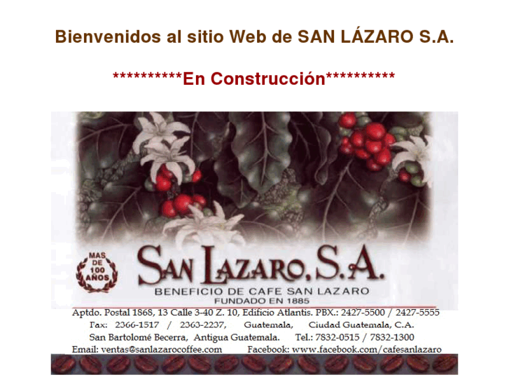 www.sanlazarocoffee.com