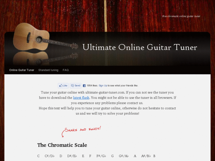 www.ultimate-guitar-tuner.com