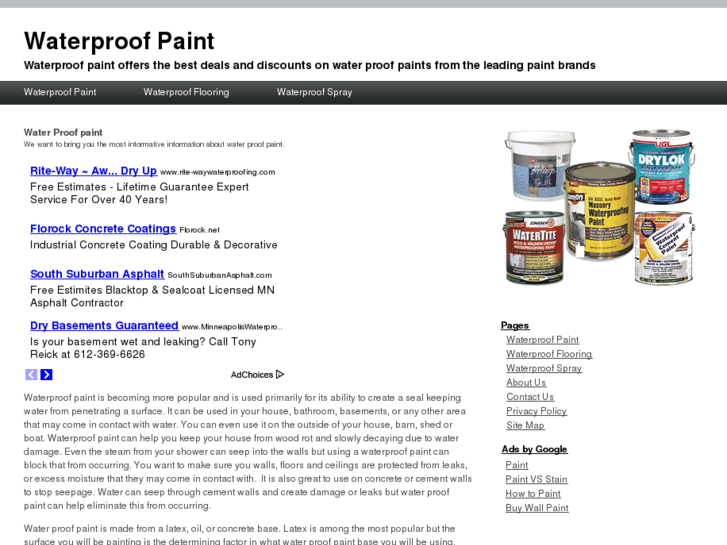 www.waterproofpaint.org