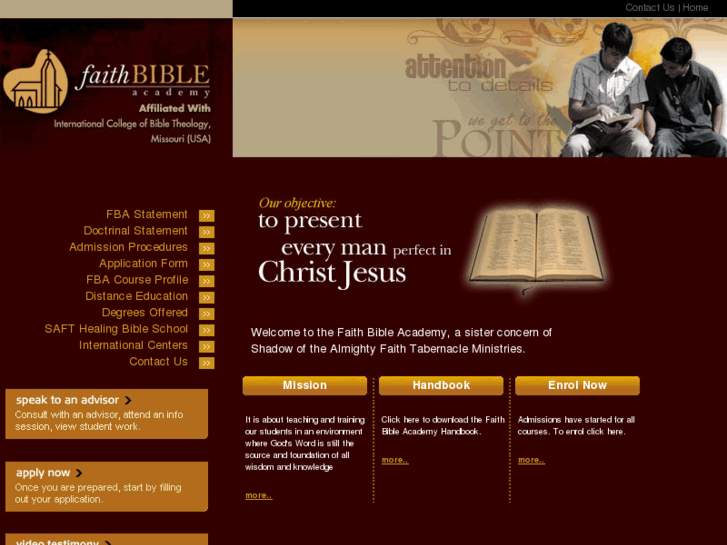 www.faithbibleacademy.org