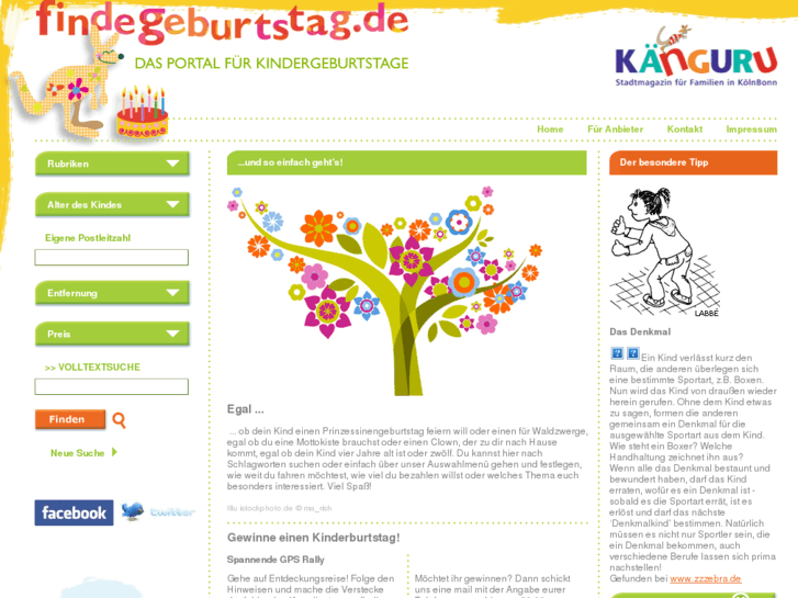 www.findegeburtstag.de