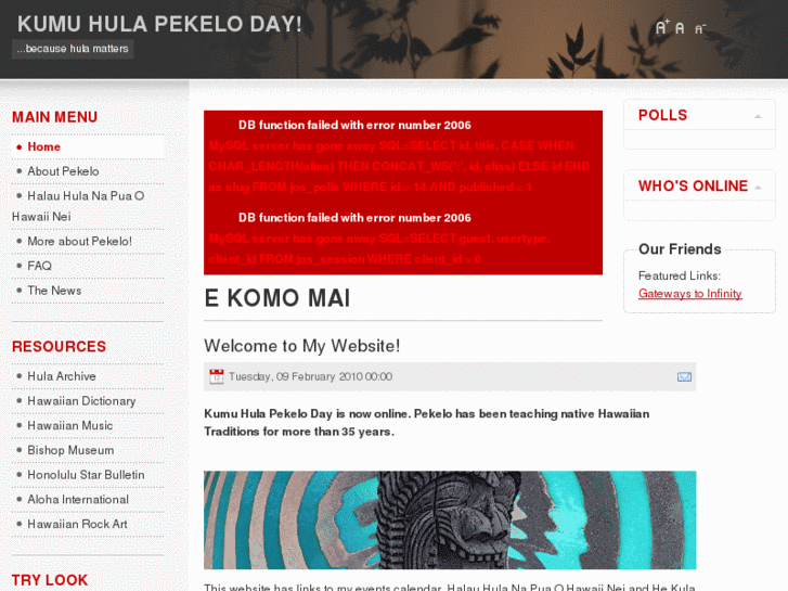 www.kumuhulapekeloday.com