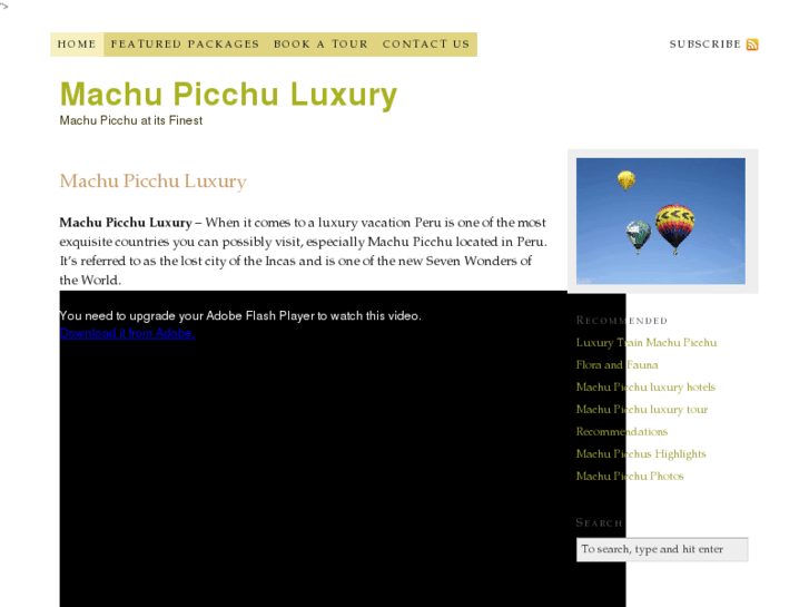 www.machupicchuluxury.com