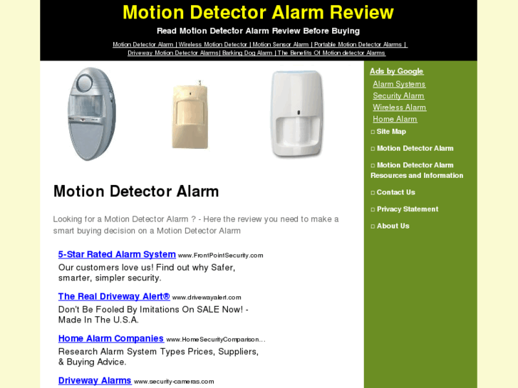 www.motiondetectoralarmreview.com