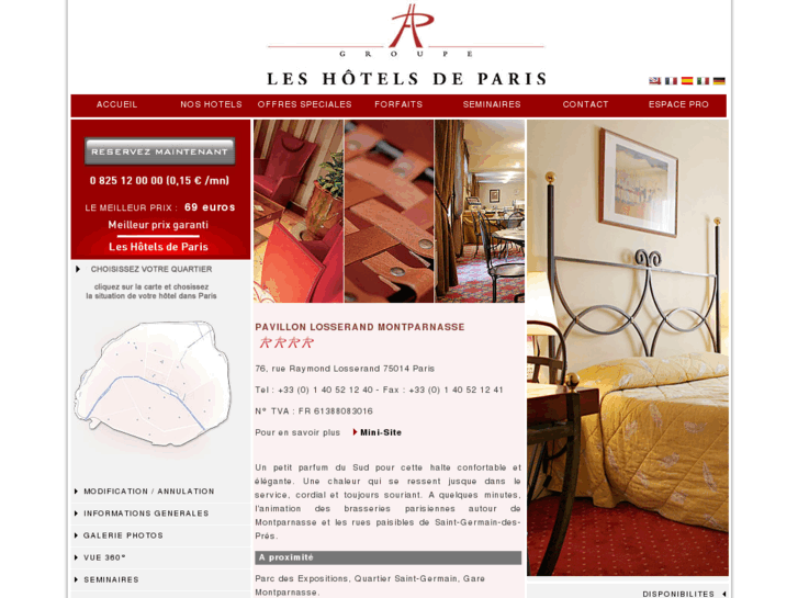 www.pavillon-losserandmontparnasse.com