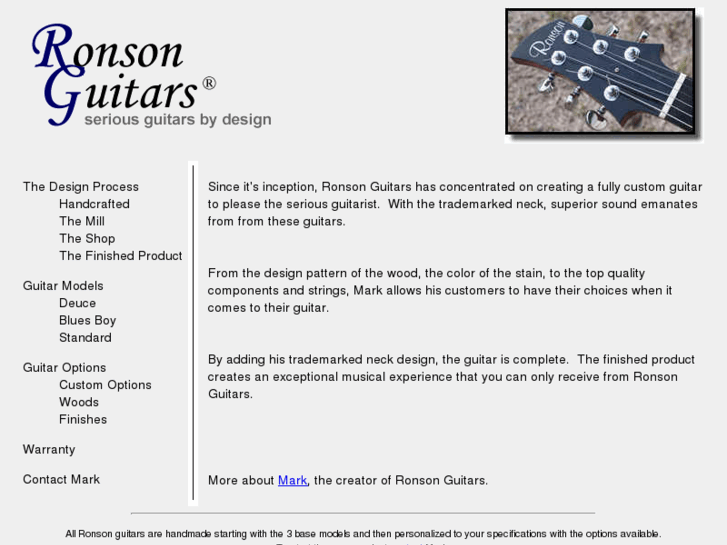 www.ronsonguitars.com