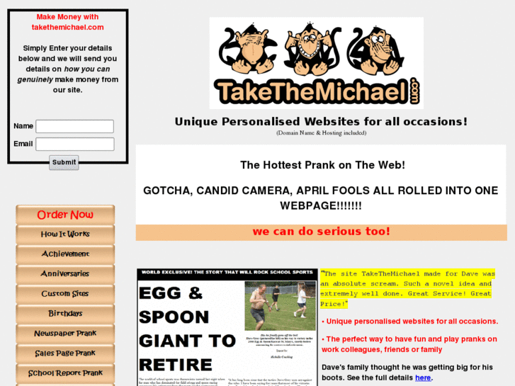 www.takethemichael.com