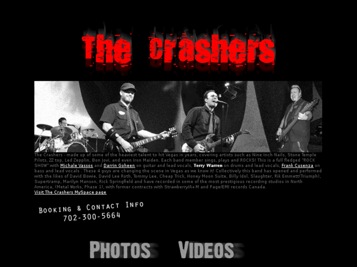 www.thecrashersband.com