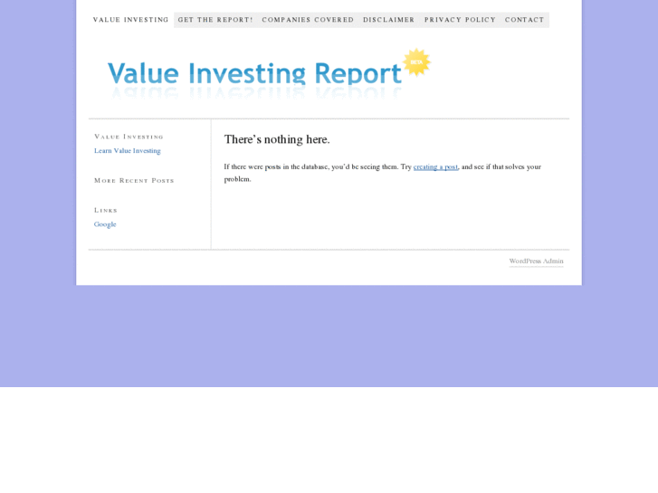 www.valueinvestingreport.com