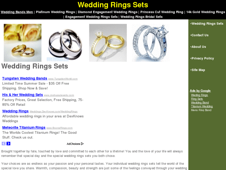 www.weddingringssets.net