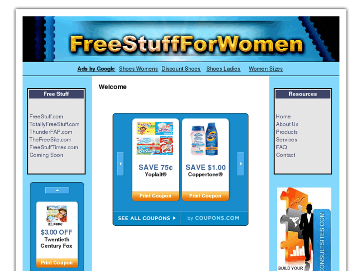 www.freestuffforwomen.com