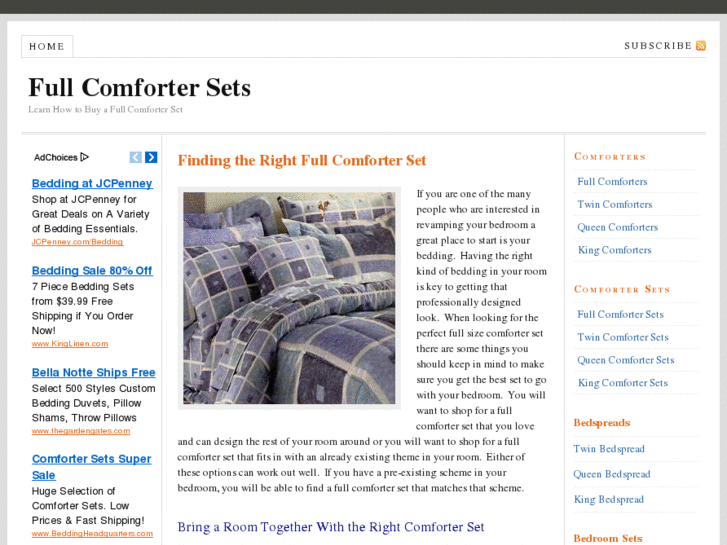www.fullcomforterset.net
