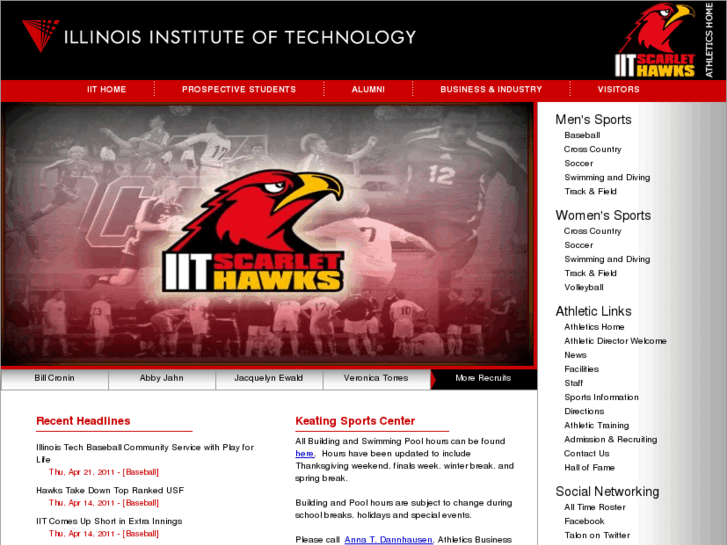 www.illinoistechathletics.com