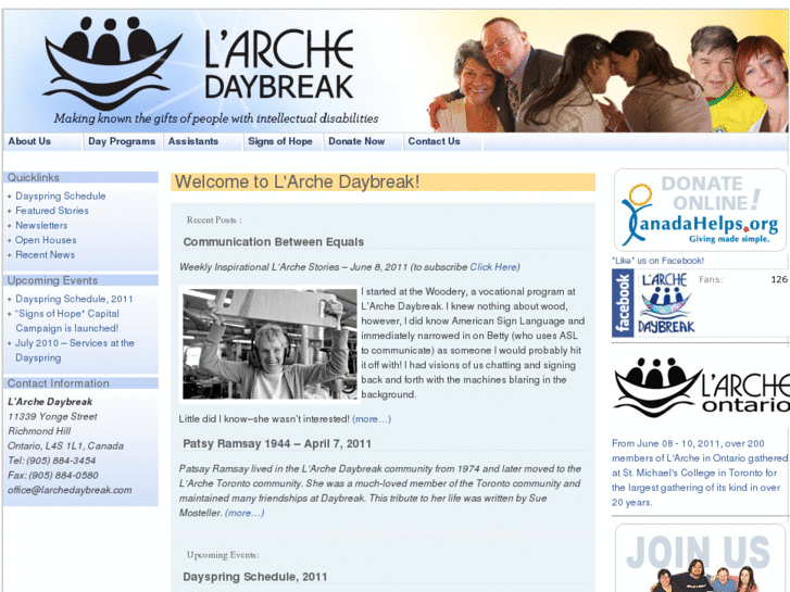 www.larchedaybreak.com