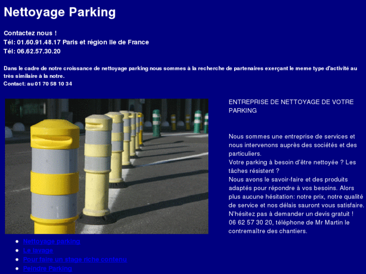 www.nettoyage-parking-paris.com