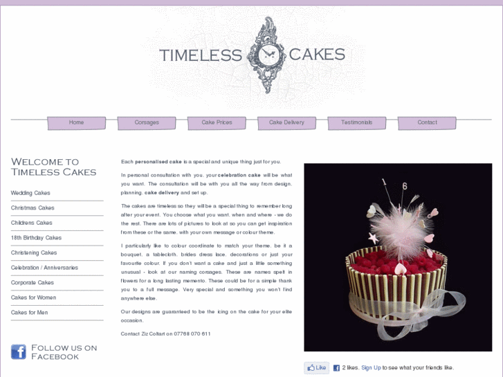 www.timelesscakes.co.uk