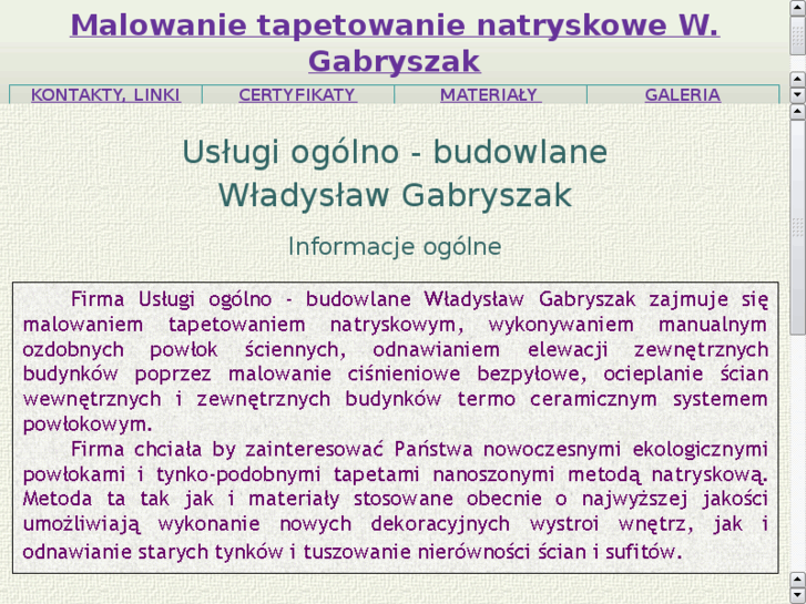 www.w-gabryszak.pl