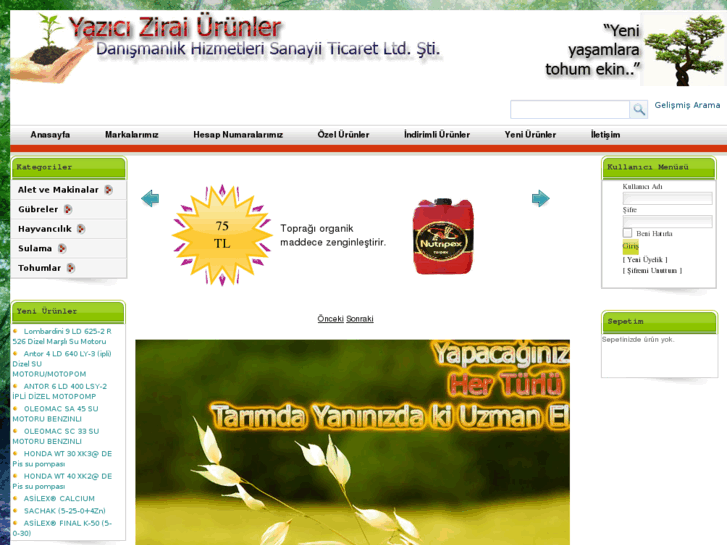 www.yaziciziraat.com