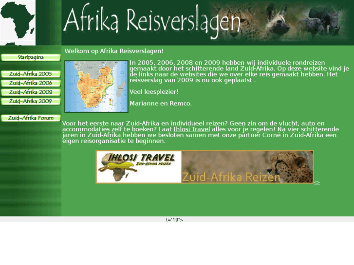 www.afrikareisverslagen.com