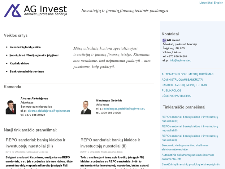 www.aginvest.eu