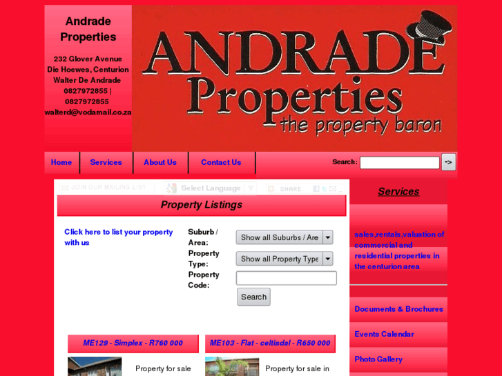 www.andradeproperties.mobi