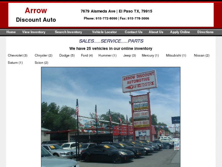 www.arrowdiscountauto.com