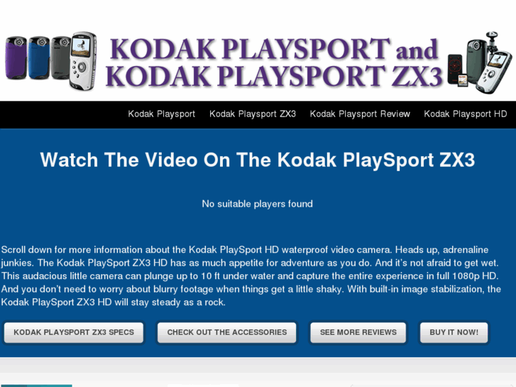 www.buykodakplaysportzx3.com